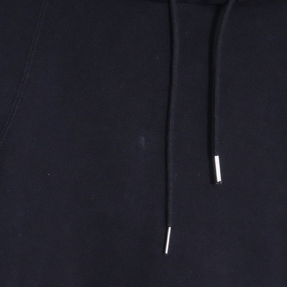 CELINE Back Print Logo Pullover Hoodie Black Size XS
