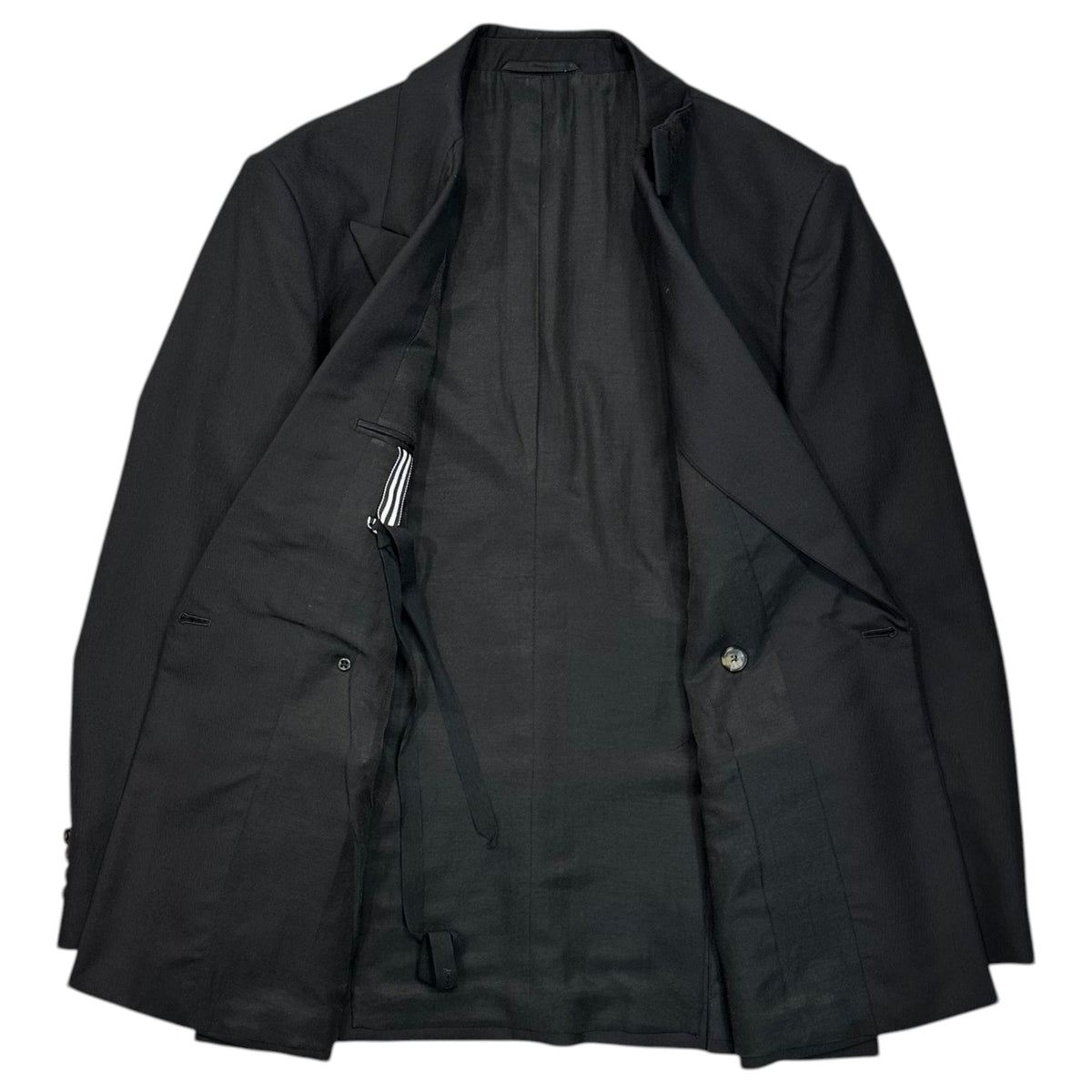 MARINA YEE 25FW Back Jack DB Origami Blazer Black Jacket Size S