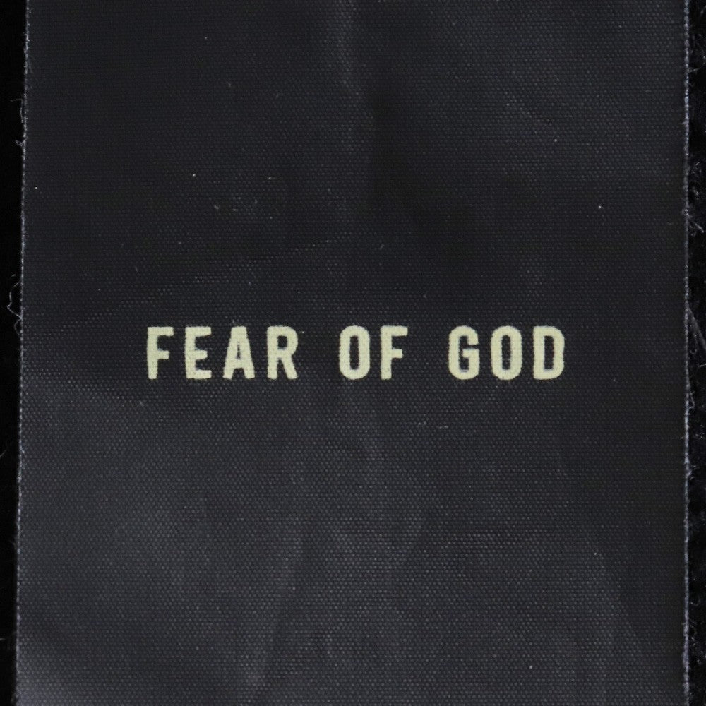 FEAR OF GOD Seventh Collection Baseball Hoodie Black Size L