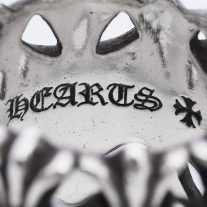 CHROME HEARTS Cemetery Cross Ring Silver Size JP 26