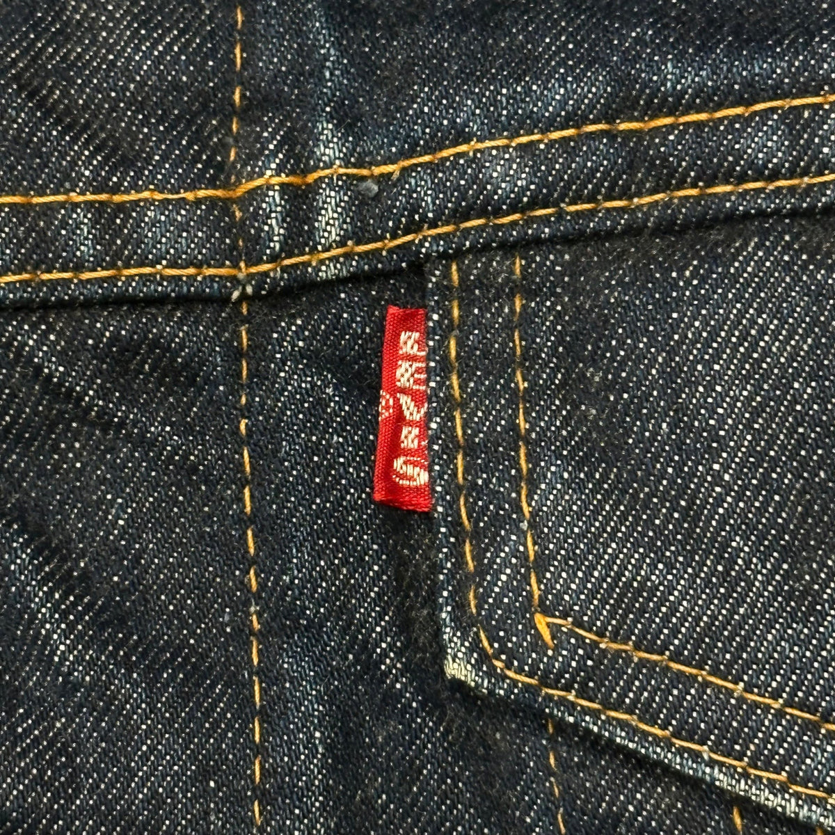 Levi's 60s Vintage 70505 Big E Denim Jacket Indigo