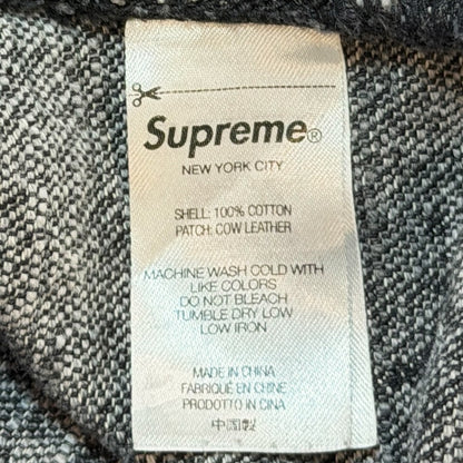 SUPREME 23SS Archive Denim Jacquard Jeans Black Size 32