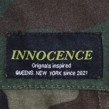 INNOCENCE NY Camo Leopard Cargo Pants Khaki Size M