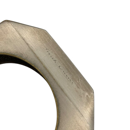 Rick Owens PEERFORMA Brass Bracelet Silver