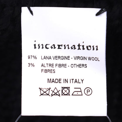 INCARNATION Wool Beanie Black Size F