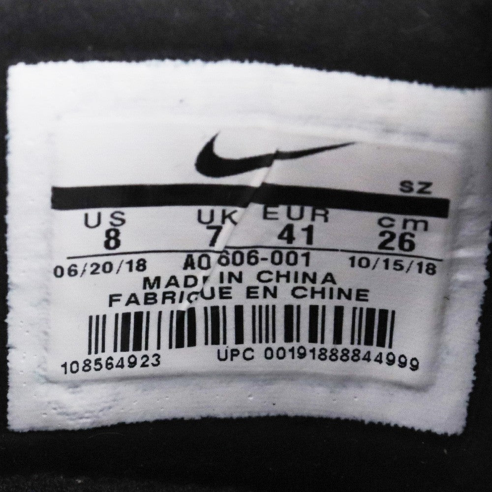 Off-White Nike The 10 Air Force 1 Black Sneakers Size 26cm