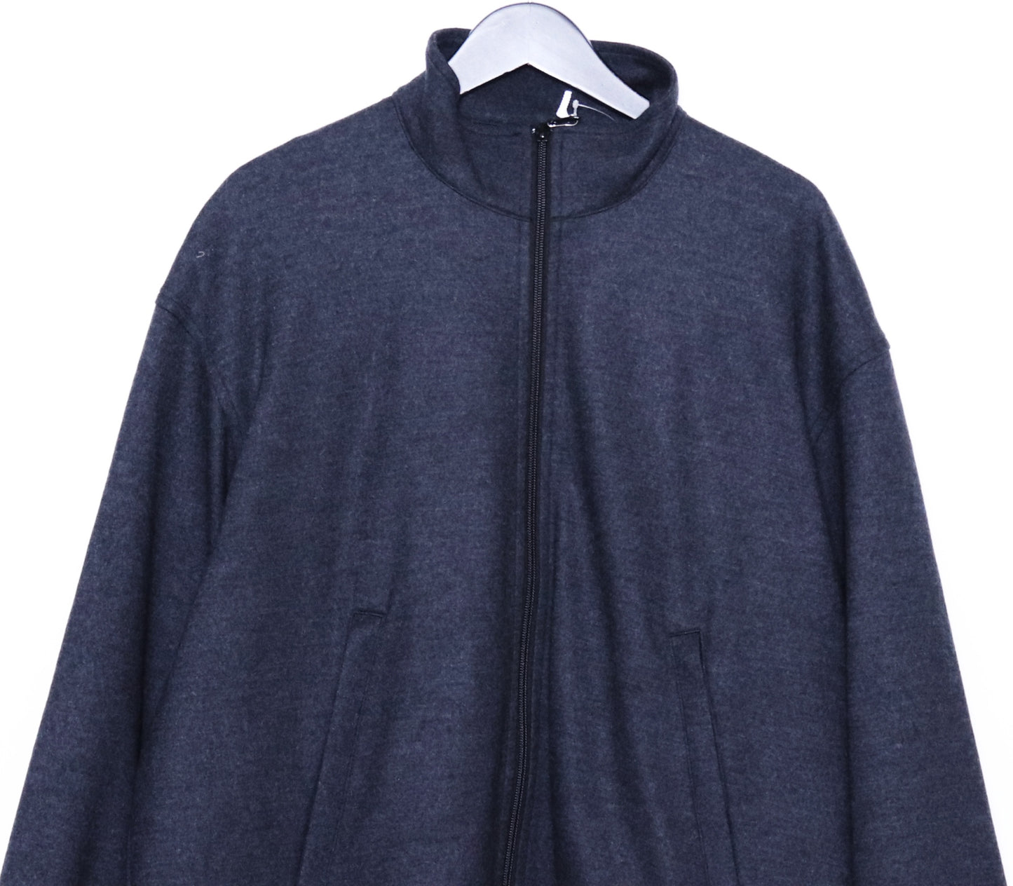 GRAPHPAPER 25AW Wool Smooth Flannel Track Jacket Gray Size 0