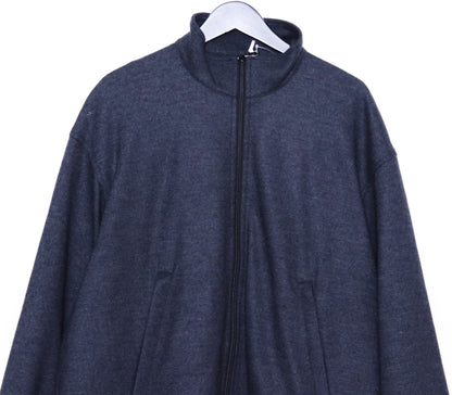 GRAPHPAPER 25AW Wool Smooth Flannel Track Jacket Gray Size 0