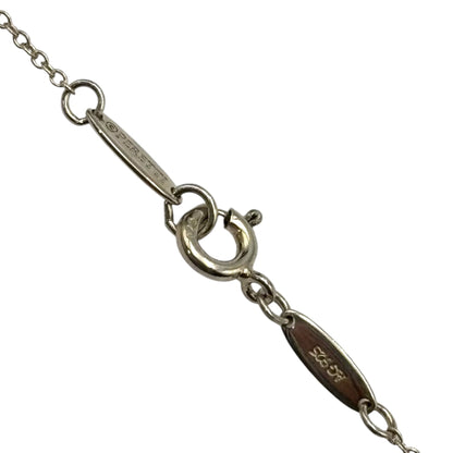 TIFFANY & CO. Elsa Peretti Open Heart Necklace Silver