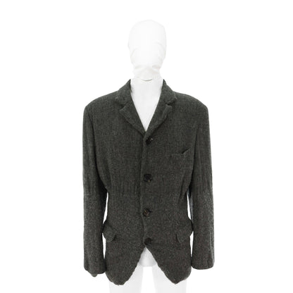 COMME des GARCONS HOMME PLUS 1994 AW Wool Coat Gray Size M