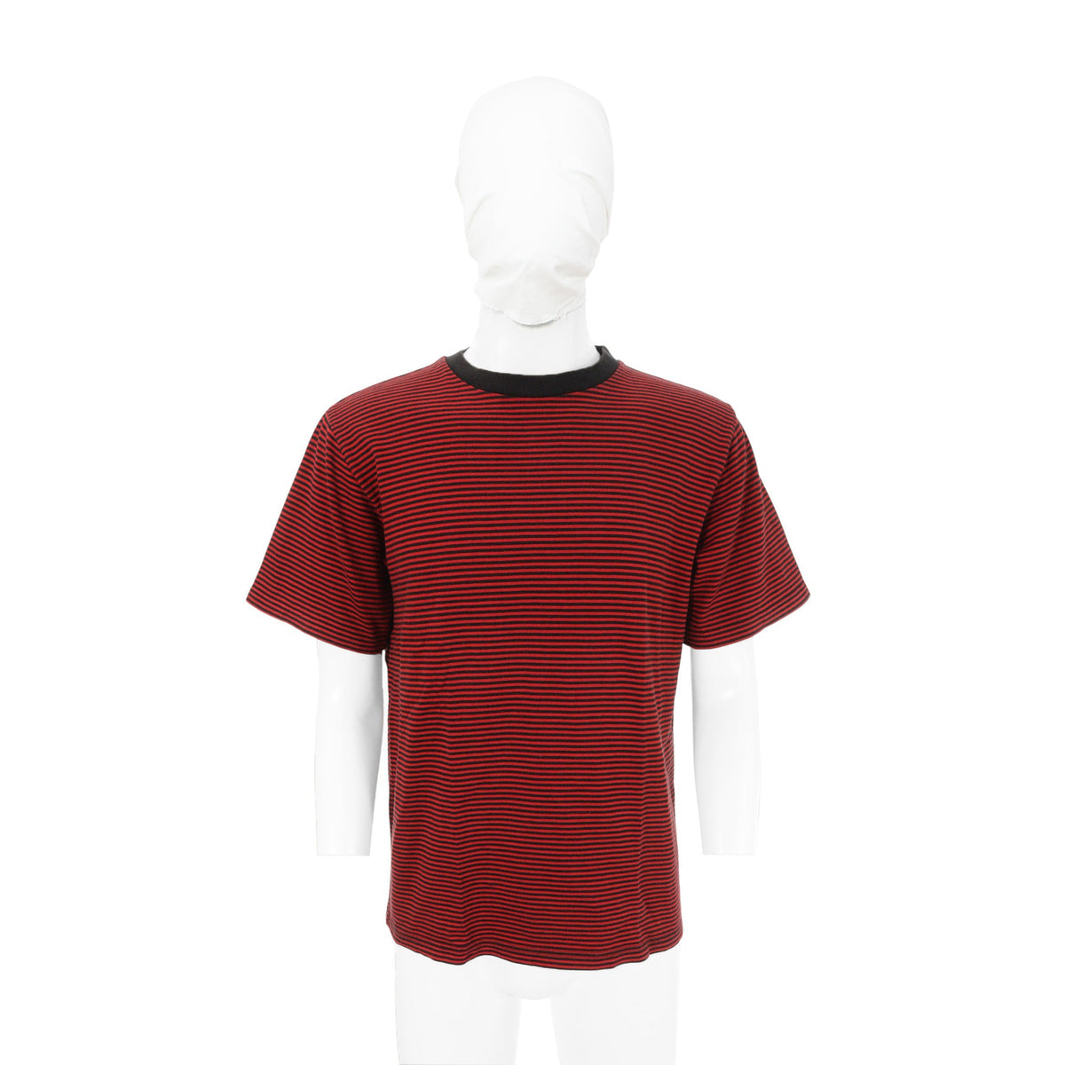 NUMBER (N)INE 2003SS-AW Black Red Cotton T-Shirt Size 3