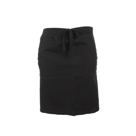 Maison Martin Margiela 99AW Black Cotton Skirt Size 40