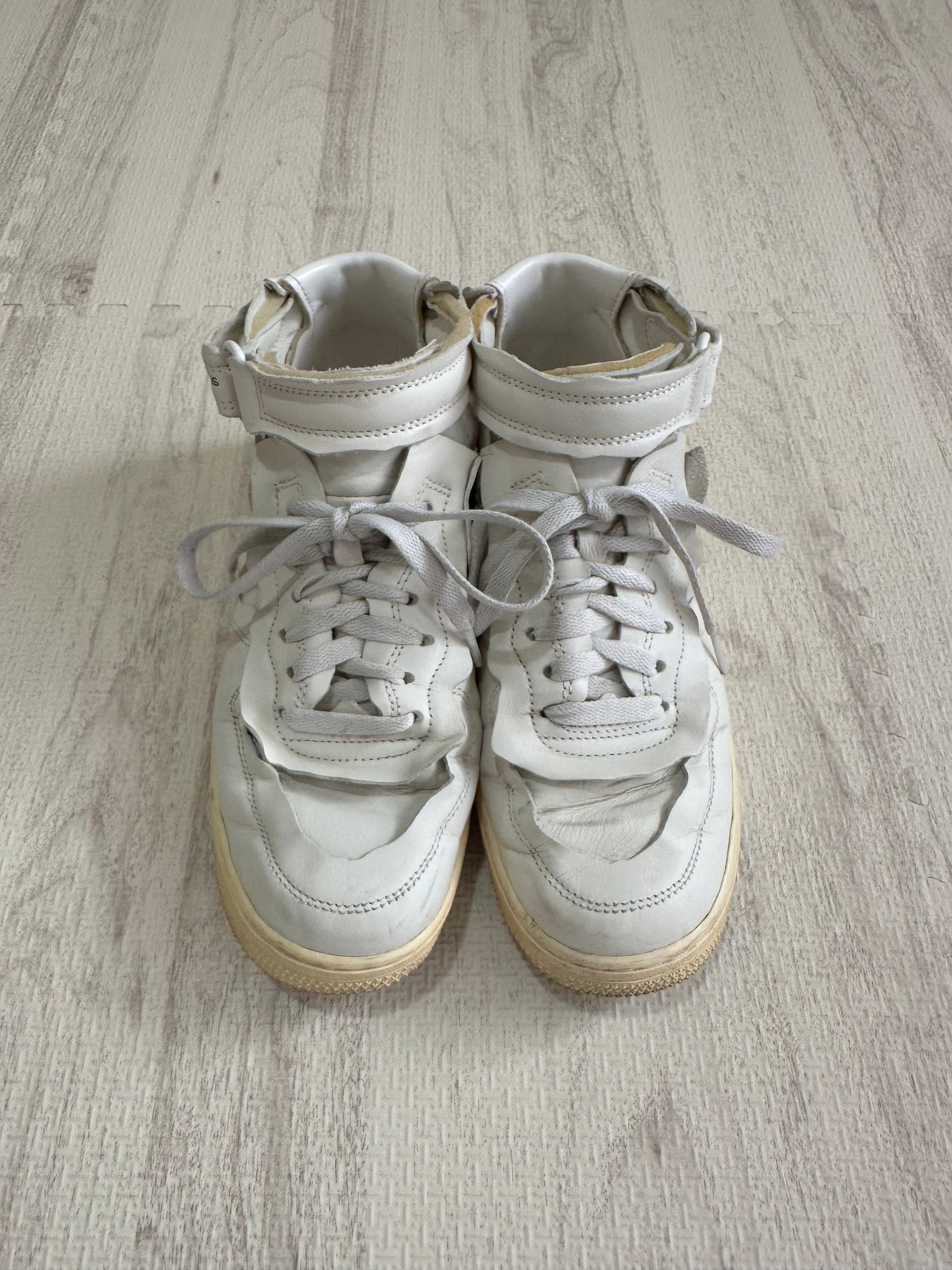 Comme des Garcons - NIKE × COMME des GARCONS Air Force 1 Mid White US7