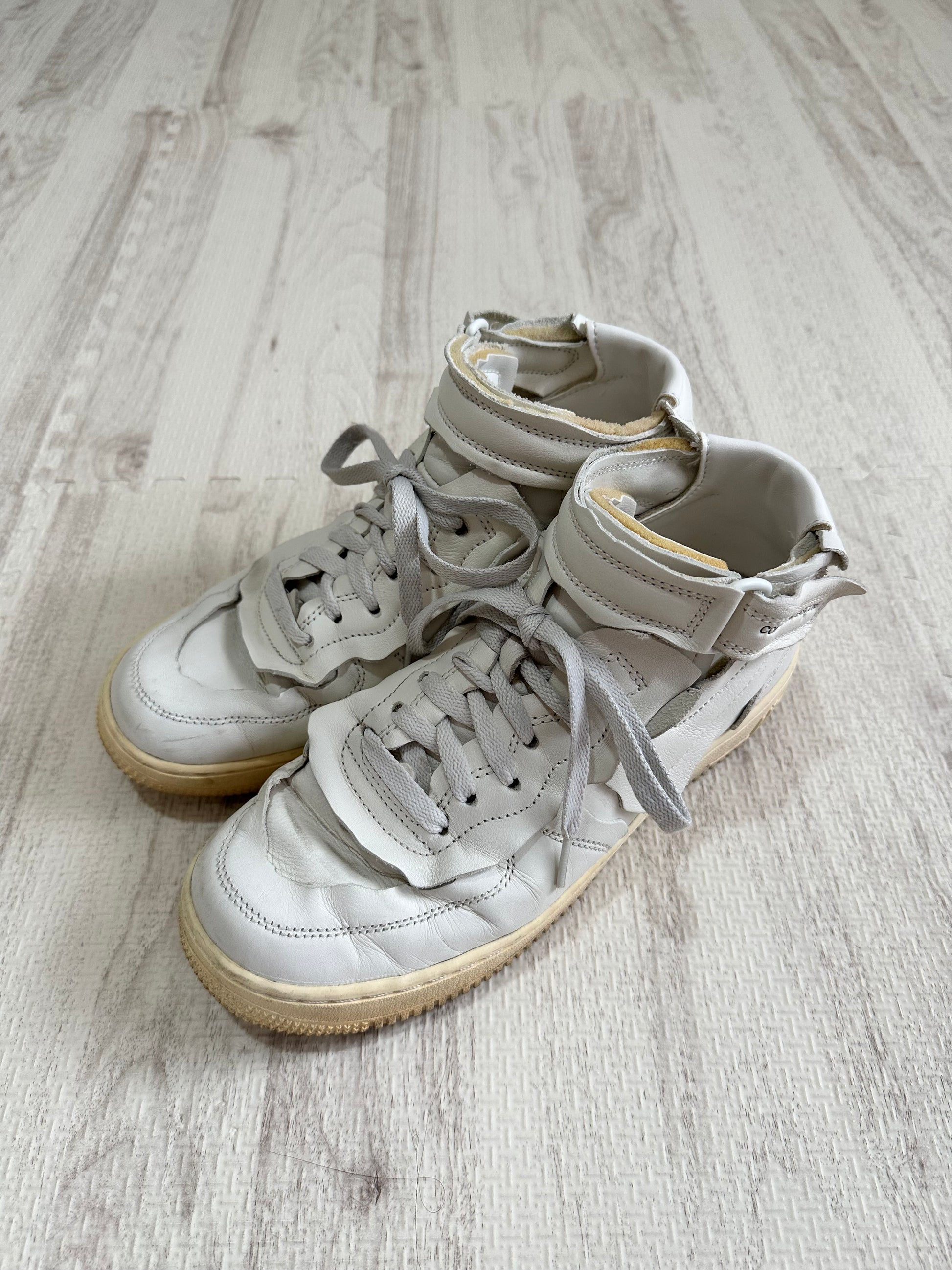 Comme des Garcons - NIKE × COMME des GARCONS Air Force 1 Mid White US7