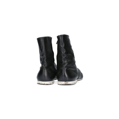 NUMBER (N)INE 2002 S/S Boots Black White Size 8