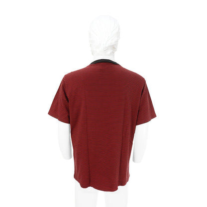 NUMBER (N)INE 2003SS-AW Black Red Cotton T-Shirt Size 3
