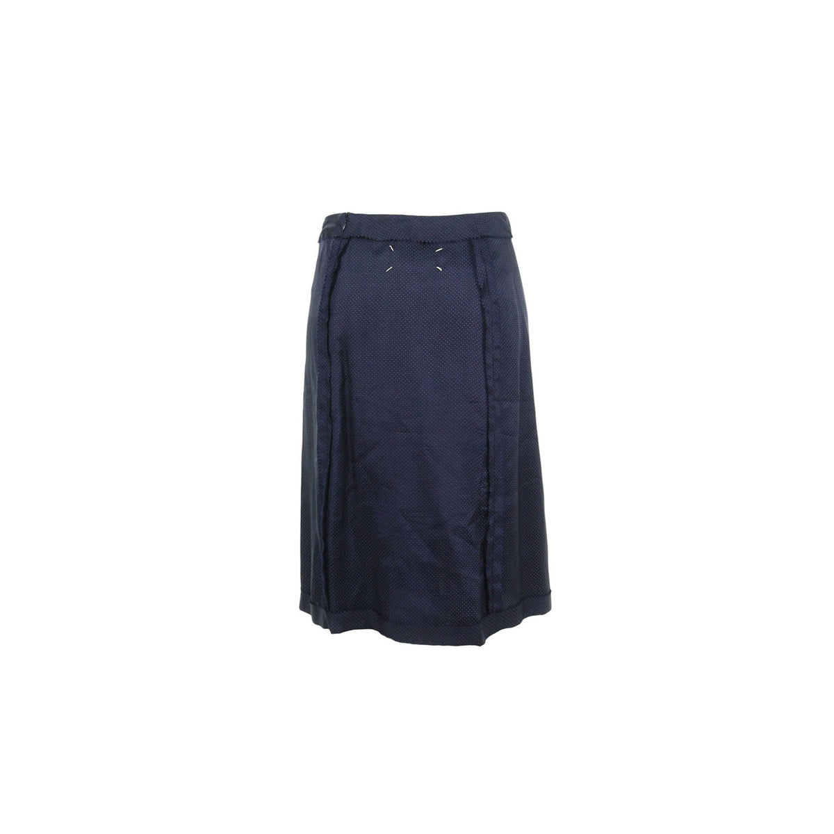 Maison Martin Margiela 2006 S/S Navy Viscose Skirt Size 38