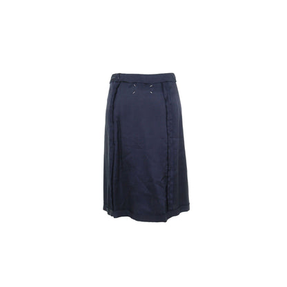 Maison Martin Margiela 2006 S/S Navy Viscose Skirt Size 38