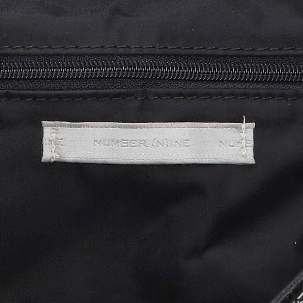 NUMBER (N)INE 2001 A/W Navy Dark Brown Bag