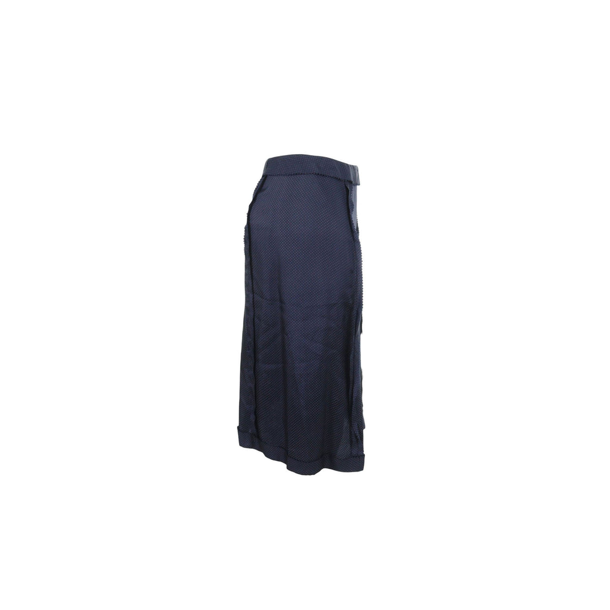 Maison Martin Margiela 2006 S/S Navy Viscose Skirt Size 38
