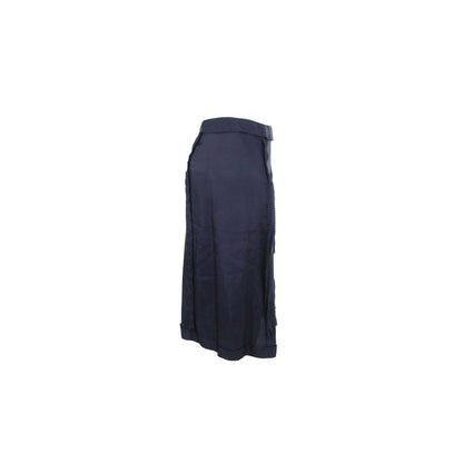 Maison Martin Margiela 2006 S/S Navy Viscose Skirt Size 38
