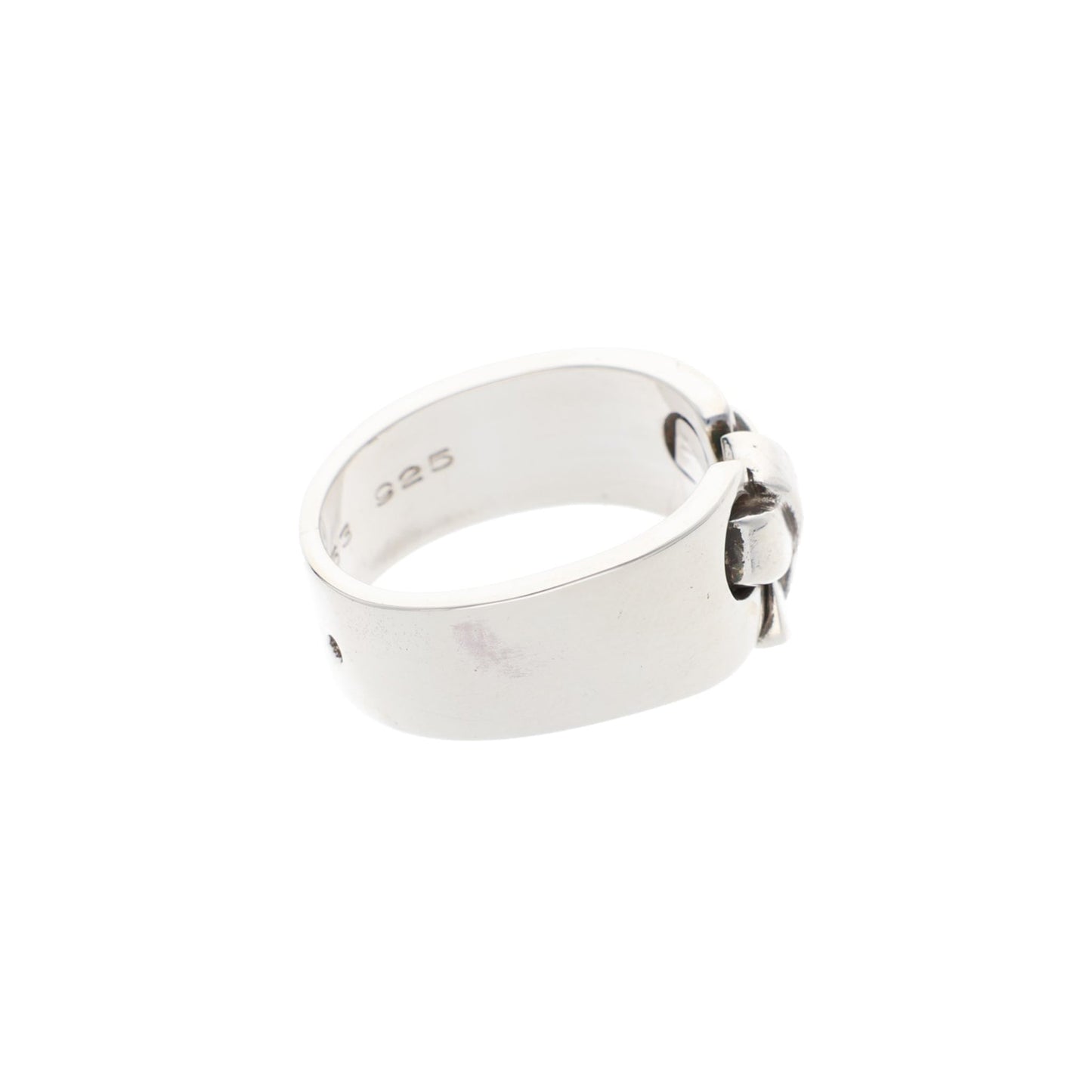 Hermes HERMÈS Sterling Silver Ring Silver