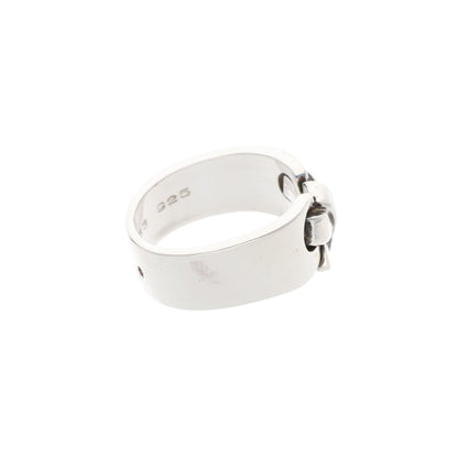 Hermes HERMÈS Sterling Silver Ring Silver