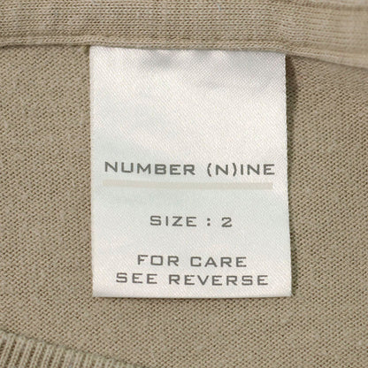 NUMBER (N)INE 2002 A/W Beige Jacket Size 2