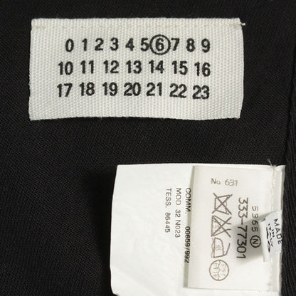 Maison Martin Margiela 99AW Black Cotton Skirt Size 40