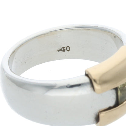 Hermes HERMÈS 1990s Silver Gold Ring