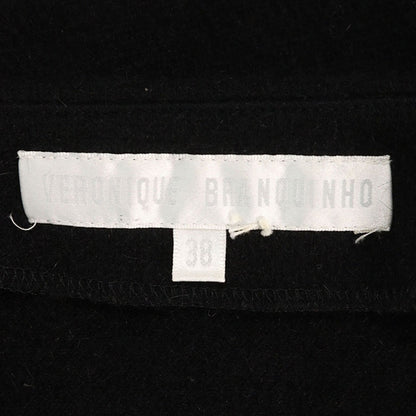 VERONIQUE BRANQUINHO Black Wool Angora Sweater Size 38