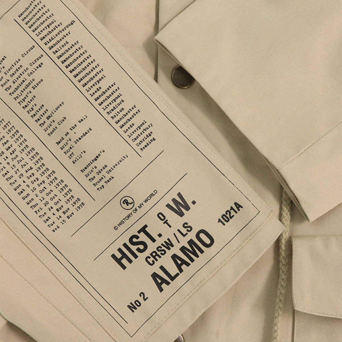 RAF SIMONS 2005 A/W Beige Cotton Coat Size 44