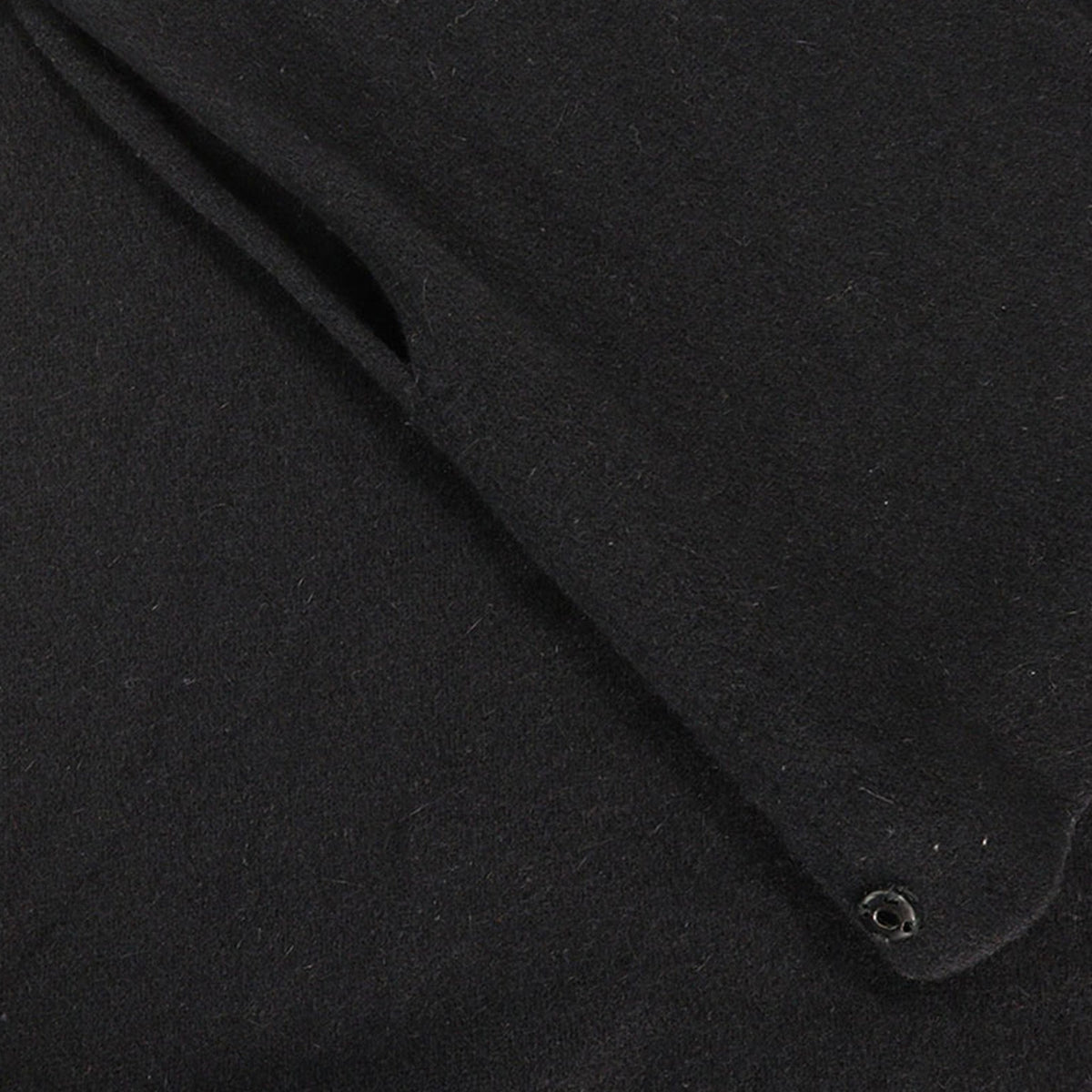 VERONIQUE BRANQUINHO Black Wool Angora Sweater Size 38