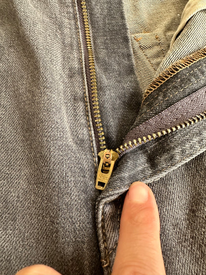 Vintage Kapital Bottoms - Kapital Bone Denim Shirts Size 32 - Authentic Archive