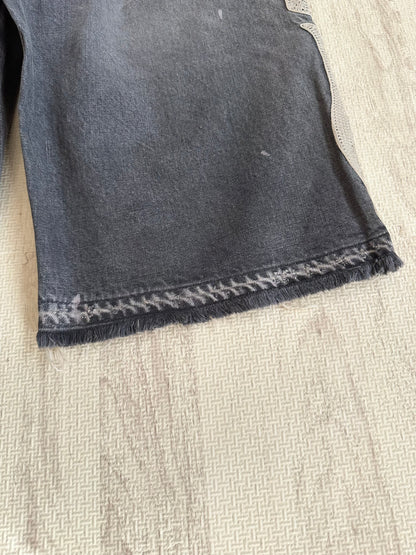 Vintage Kapital Bottoms - Kapital Bone Denim Shirts Size 32 - Authentic Archive