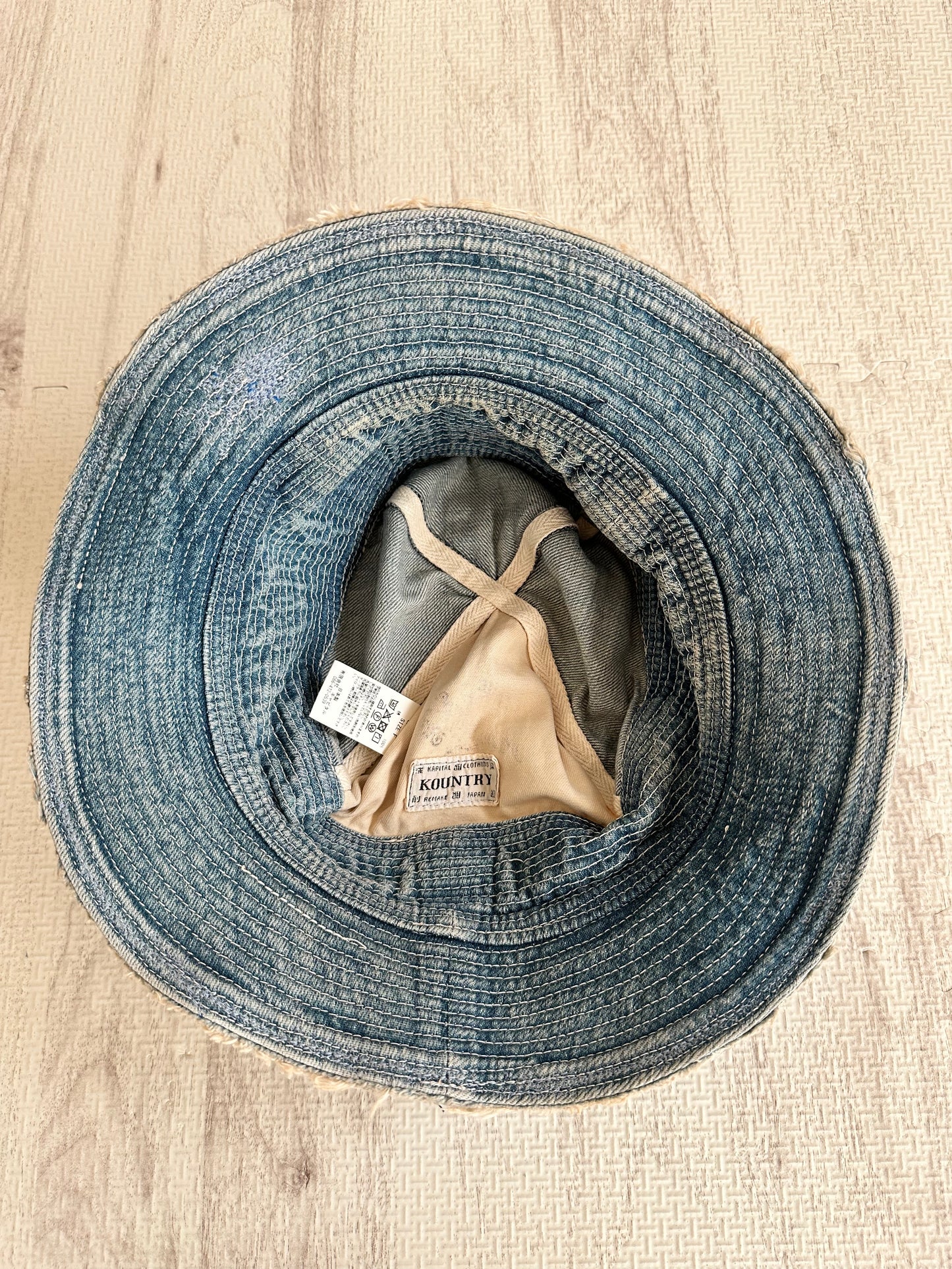 Kapital - Kapital 11.5Oz Denim Old Man And Sea HAT