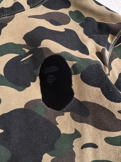 Vintage Bape Tops - A BATHING APE camo zip hoodie XL - Authentic Archive