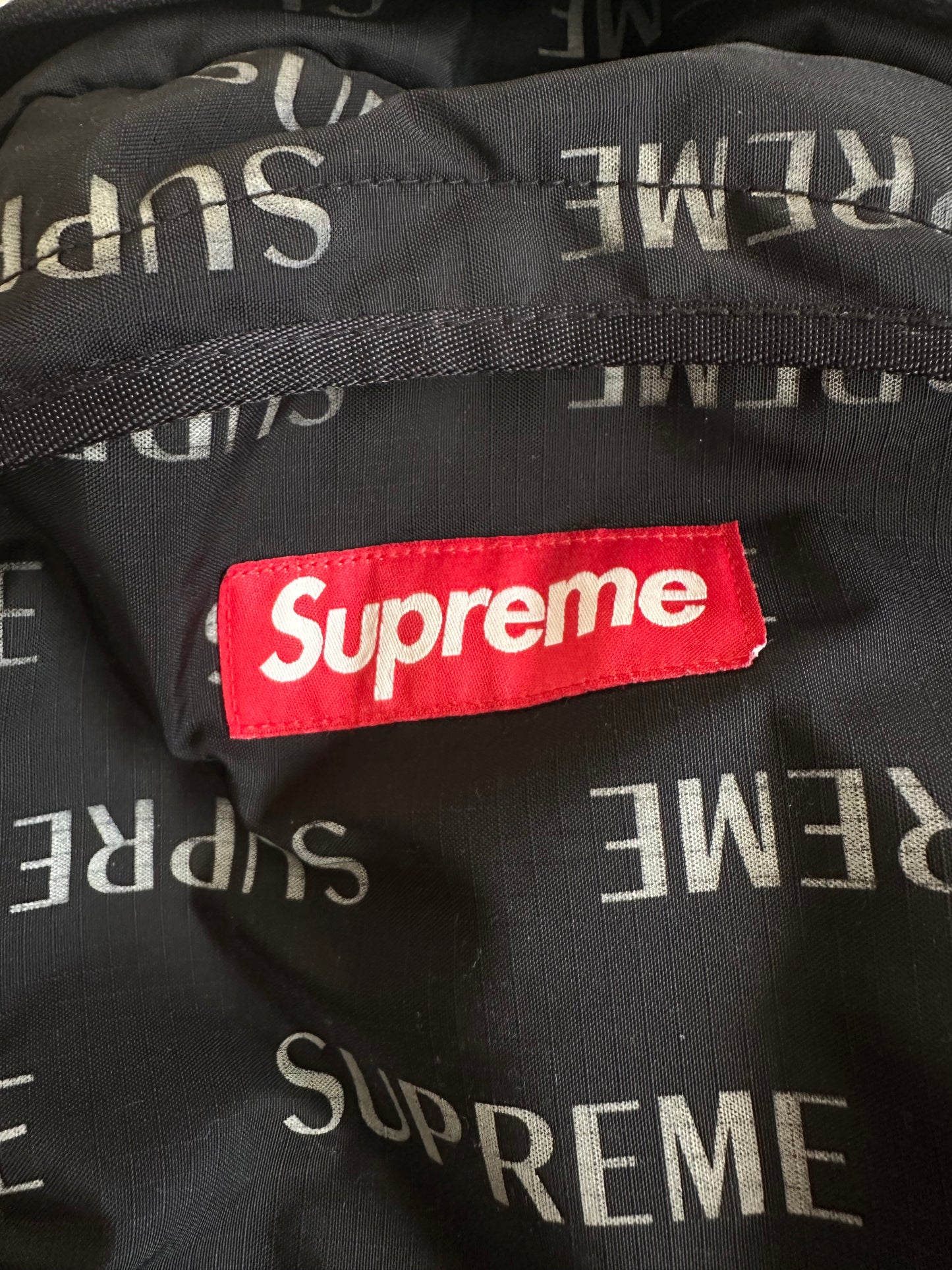 Supreme - SUPREME backpack box-logo all-over black One Size