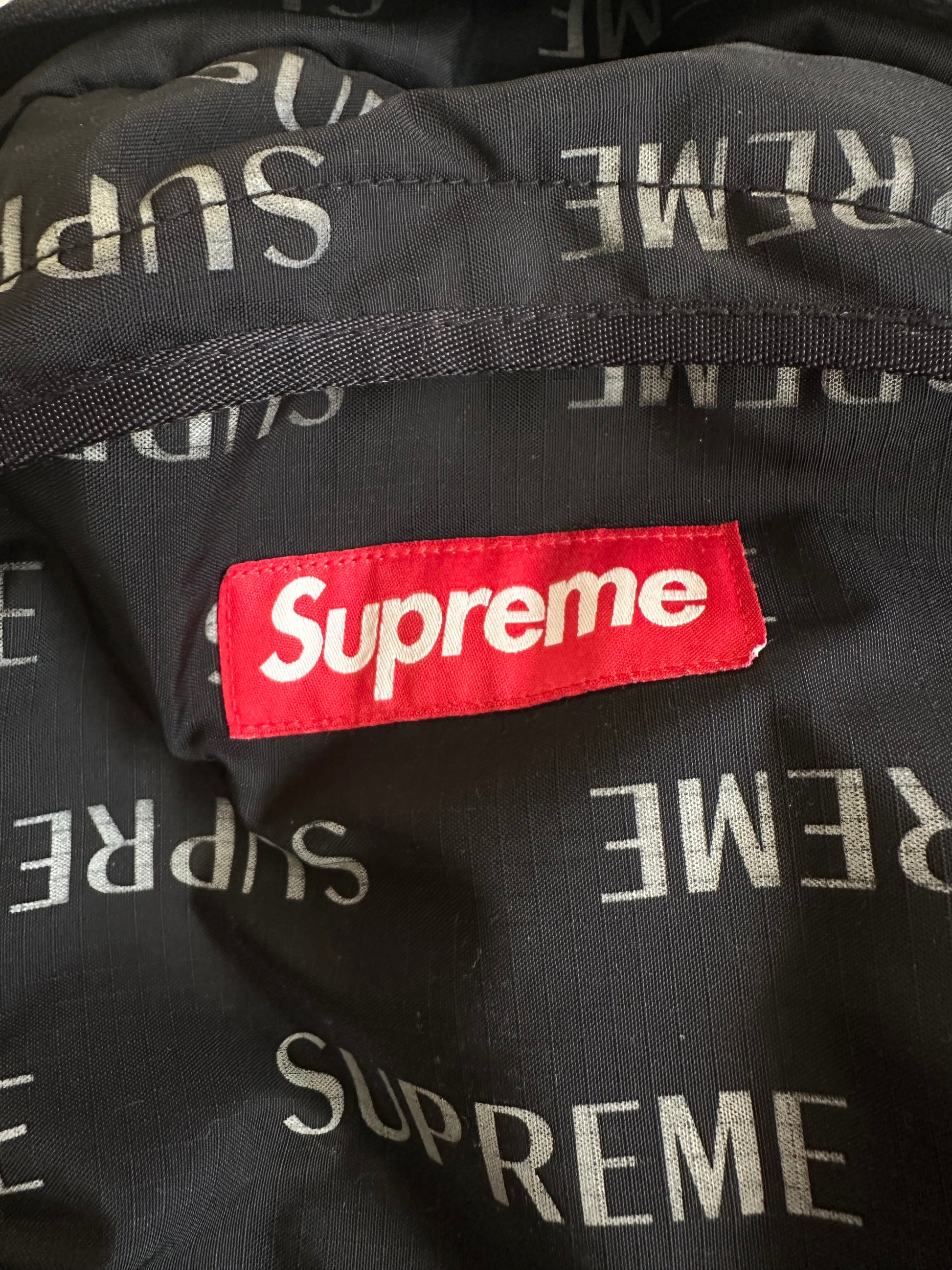 Supreme - SUPREME backpack box-logo all-over black One Size