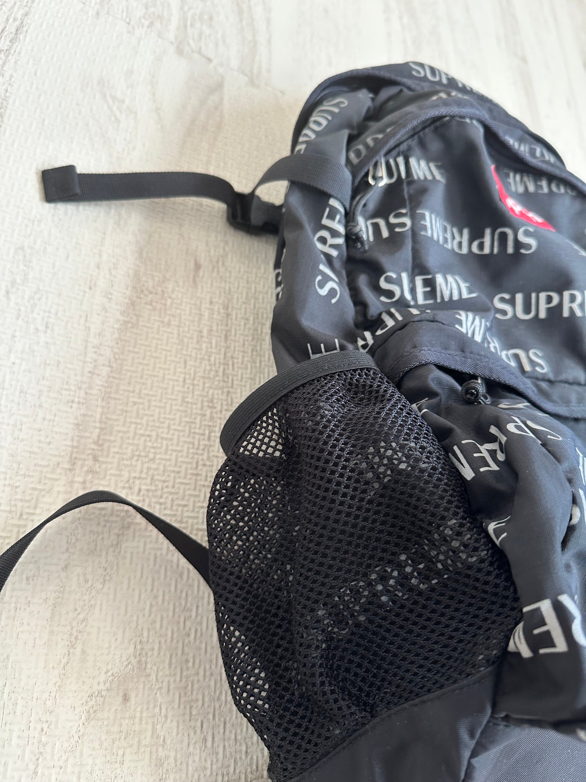 Supreme - SUPREME backpack box-logo all-over black One Size