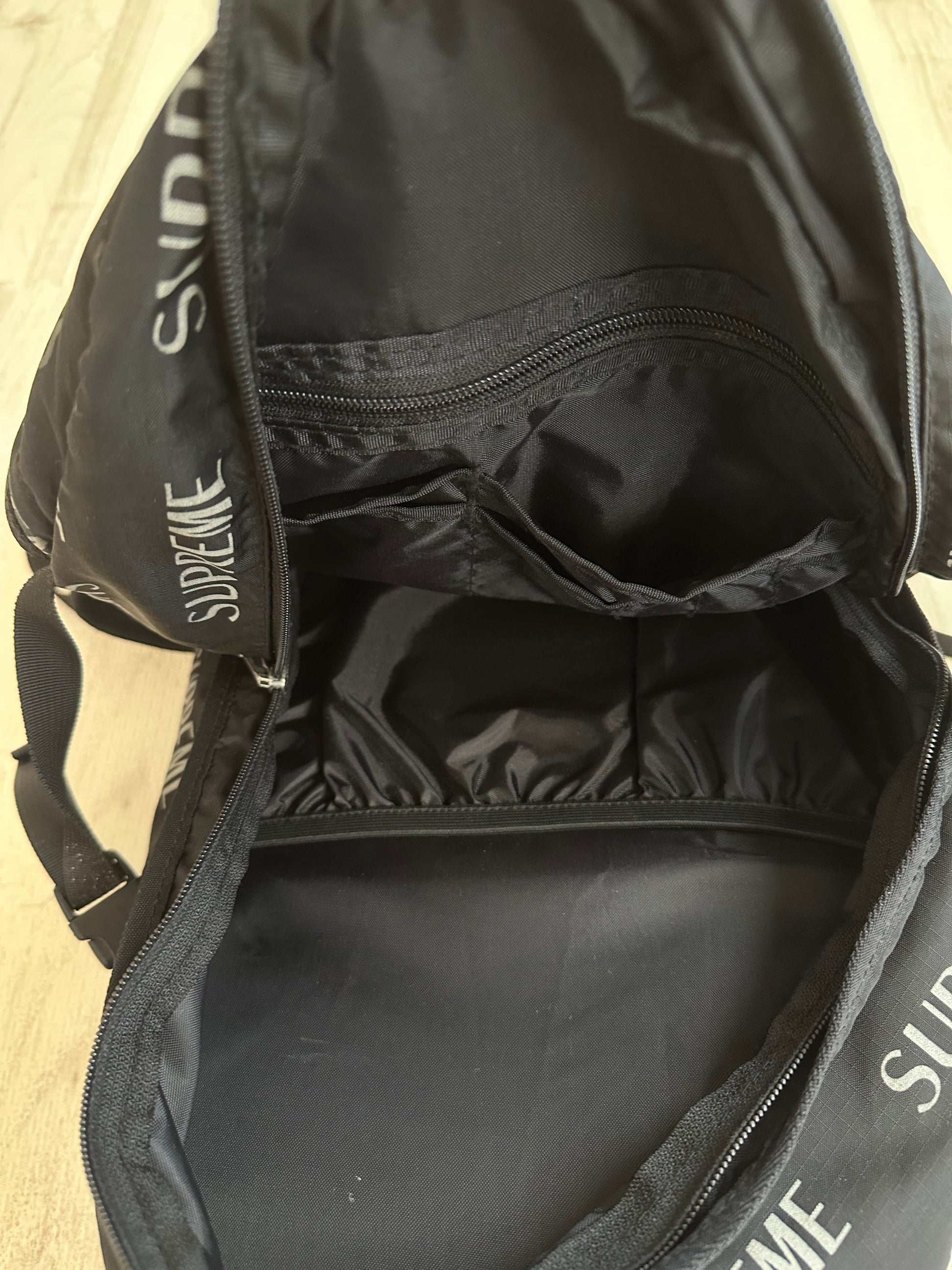 Supreme - SUPREME backpack box-logo all-over black One Size