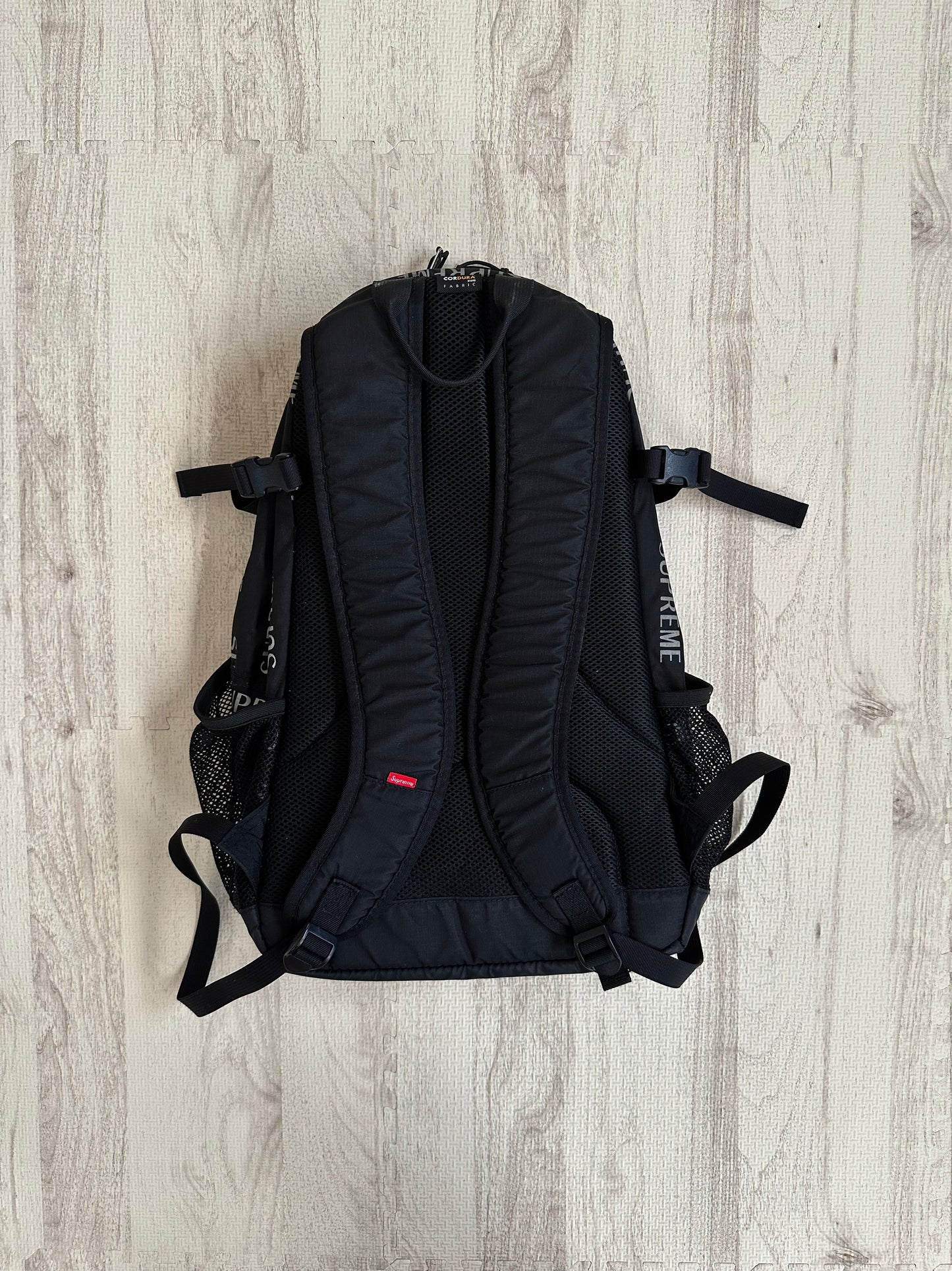 Supreme - SUPREME backpack box-logo all-over black One Size