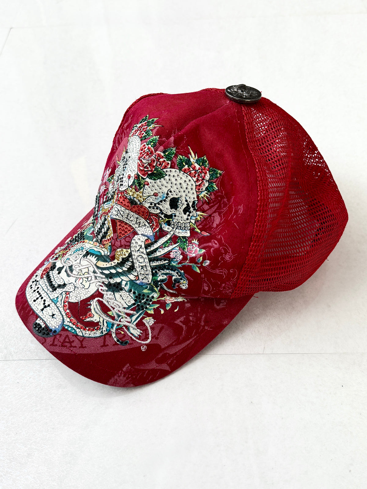 Edhardy Skull Design Cap Size F