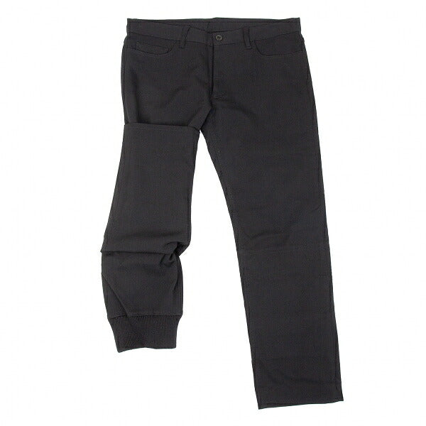 Yohji Yamamoto POUR HOMME FW04 Black Rib Wool Pants Size 3