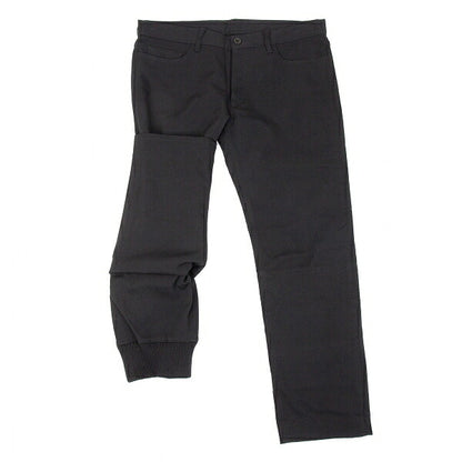 Yohji Yamamoto POUR HOMME FW04 Black Rib Wool Pants Size 3