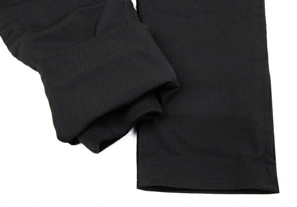Yohji Yamamoto POUR HOMME FW04 Black Rib Wool Pants Size 3