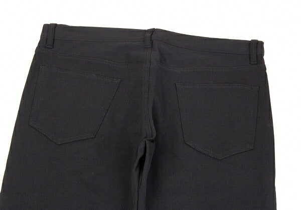 Yohji Yamamoto POUR HOMME FW04 Black Rib Wool Pants Size 3