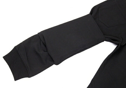 Yohji Yamamoto POUR HOMME FW04 Black Rib Wool Pants Size 3