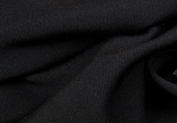 Yohji Yamamoto POUR HOMME FW04 Black Rib Wool Pants Size 3