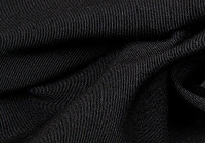 Yohji Yamamoto POUR HOMME FW04 Black Rib Wool Pants Size 3